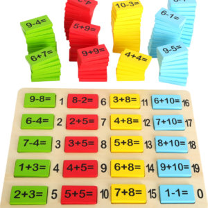 Tableau d'opérations (soustractions, additions)