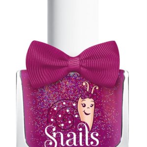 Mauve foncé paillette Snails Safe Nails