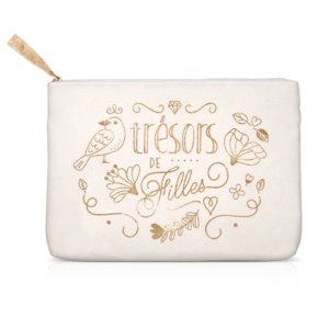 Pochette plate "Trésors de filles"