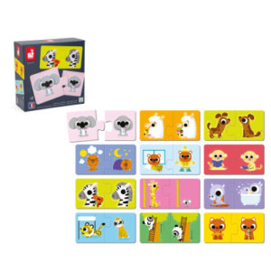 Puzzles les contraires (12 puzzles duo)