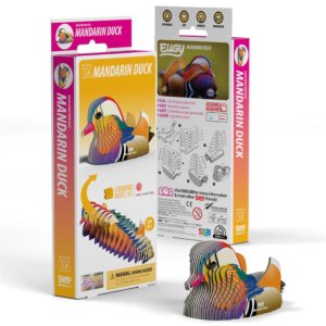Animaux carton en 3D : Canard mandarin