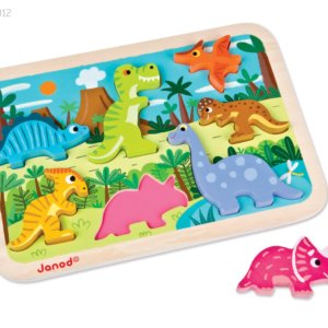 Puzzle encastrement : dinosaures