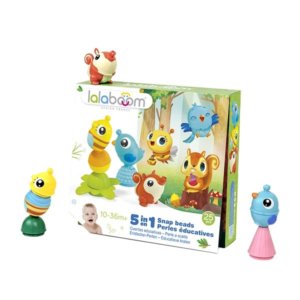 Coffret 3 animaux + 8 perles + accessoires (25 pc)