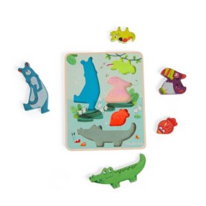 Puzze sensoriel "dans la jungle"