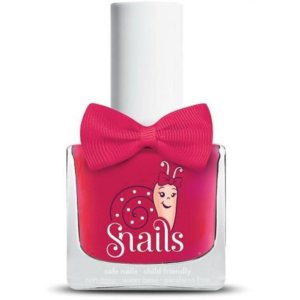 Rose rouge pailletté Snails Safe Nails
