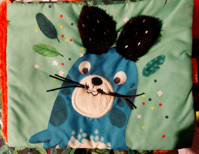 Album photo bébé en tissu "Dans la jungle"