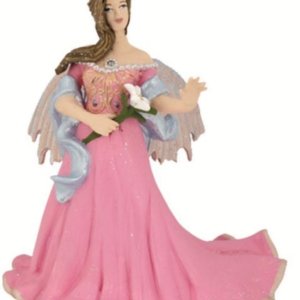 Elfe rose au lys (papo vert)