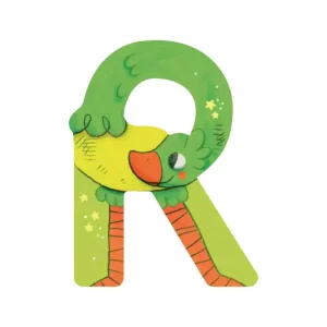 Lettre en bois R