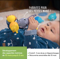 Boîte de perles éducatives 4 animaux (41 pc) – Image 4