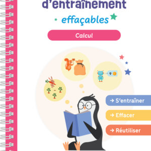 Mes fiches d'entraînement effaçables : calcul (5-6 ans)