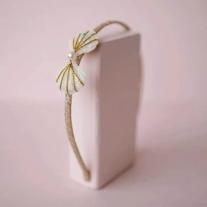 Serre-tête golden mermaid shell