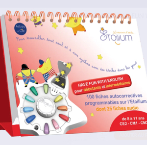 Etoilium - Chevalet Have fun with English, débutants/intermédiaires: CE2,CM1,CM2