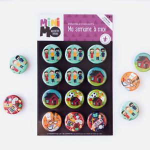 Ma Semaine À Moi (12 Aimants)