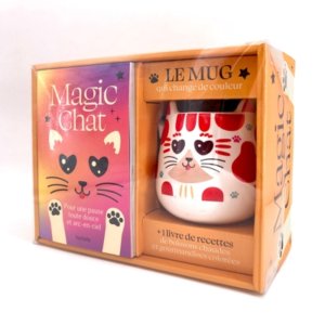 Coffret Le Mug magic Chat qui change de couleur