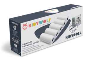 Rouleaux de papier pour imprimante thermique Kidyprint