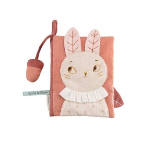 Livre tissu d'activités "Après la pluie"