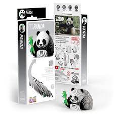 Animaux carton en 3D : Panda