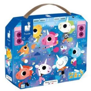 Puzzle Concert Rock Licornes (24 pc)