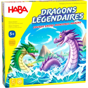 Dragons légendaires : course entre monstres marins