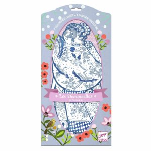 Coloriage mode : les demoiselles de Hualing Xu