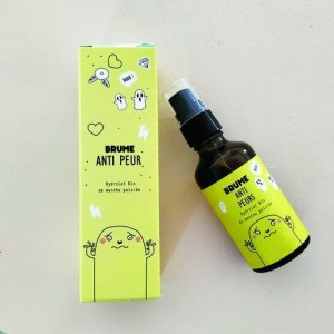 Brume anti peur (hydrolat bio de menthe poivrée)