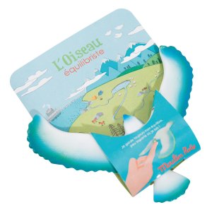 Les Petites Merveilles - L'oiseau équilibriste bleu