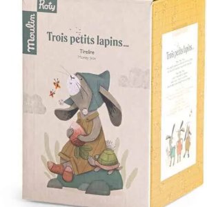 Tirelire "Trois petits lapins.."