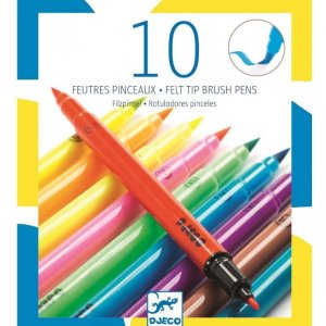 10 feutres pinceaux