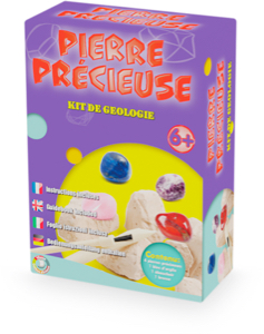 Kit géologie Pierres précieuses