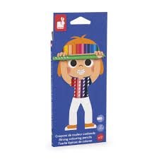 12 Crayons de couleurs costauds