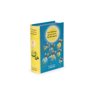 Lampe à histoires "Les histoires du soir" La famille souris