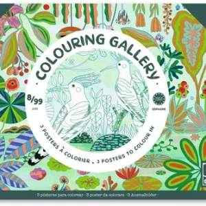 3 posters à colorier : sauvage