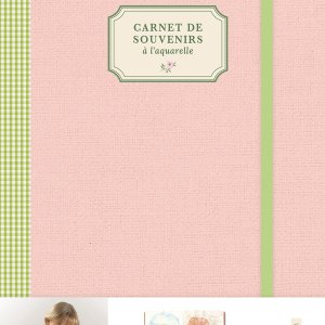 Carnet de souvenirs à l'aquarelle
