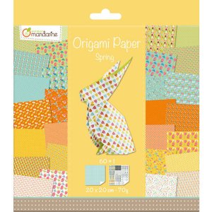 Origami paper : spring (printemps)