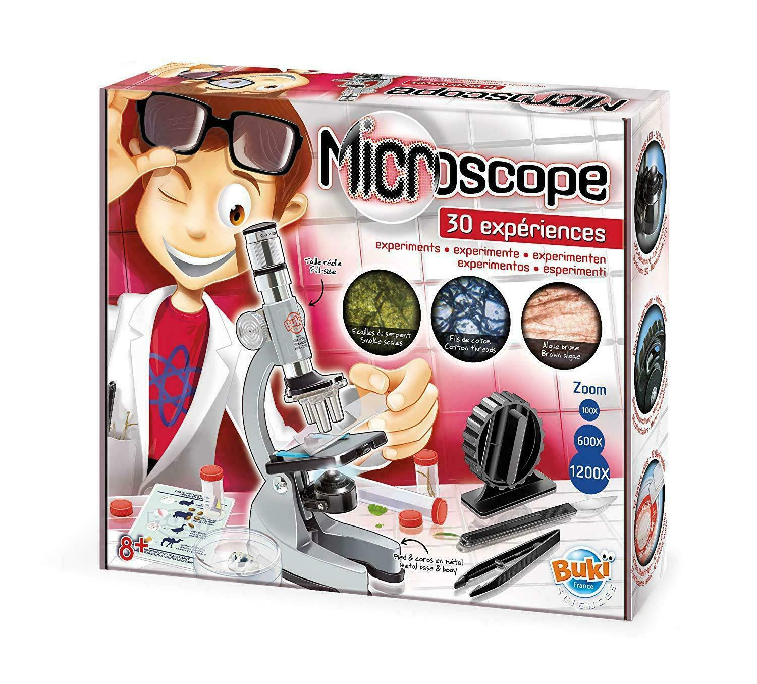 Microscope 30 expériences • Librairie Florilège à Mons