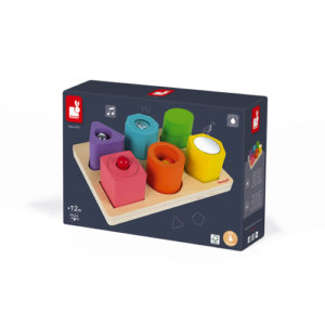 6 cubes sensoriels I Wood