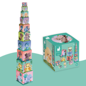 Pyramide carrée Les animaux tous mignons