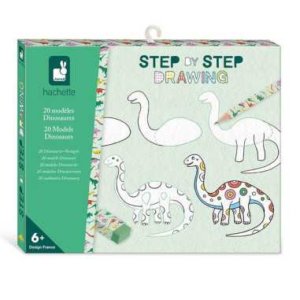 Step by step drawing : 20 modèles de dinosaures