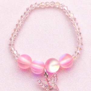 Bracelet Boutique Holo Pink Crystal
