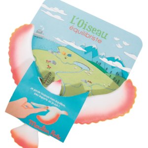 Les Petites Merveilles - L'oiseau équilibriste rose/orange