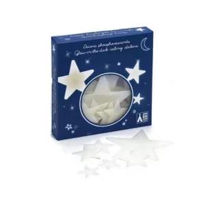Stickers muraux : étoiles phosphorescentes