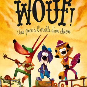 Les Wouf ! Une puce à l'oreille d'un chien